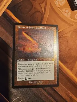 NM Sword of Sinew and Steel (Retro Frame) (Foil Etched) Modern Horizons Foil - Image 1