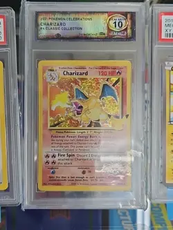 2021 DSG 10 Pokemon Celebrations Classic Collection Charizard 4/102 Base Set - Image 1