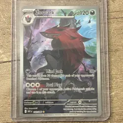 Pokemon Zoroark Sv: White Flare 062/086 Holo Stage 1 120HP Mind Jack Rare Card - Image 1