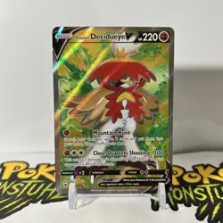 Hisuian Decidueye V 173/189 - SWSH10: Astral Radiance - Pokemon Card - NM - Image 1