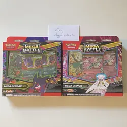 LOT OF 2 Pokemon TCG Mega GENGAR / Mega DIANCIE Battle Decks - Sealed - In Hand - Image 1