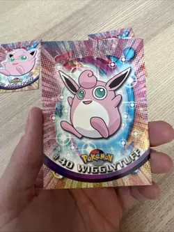 Topps Pokemon TV Animation Edition Blue Logo Wigglytuff #40 - Image 2