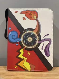 Pokemon Card Collection Binder Over 150 Pokemon Cards included SHIPS FREE - Image 1