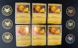 Pikachu 051 /162 Stamped 2026 Pokemon Day 30 Promo TCG With Coin X6 - Image 1