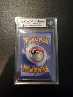 Pokemon - 1st Edition "d" Butterfree errorBGS 8 Jungle 1999 33/64 Misprint - Image 3
