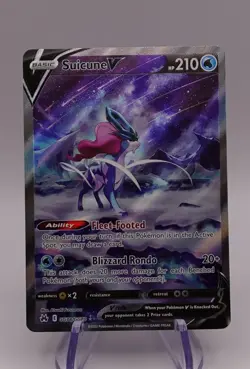 Suicune V GG38/GG70 Crown Zenith: Galarian Gallery Holo [Pokemon TCG] - Image 1