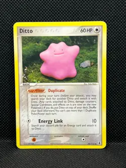 Pokemon Tcg Ditto 35/113 EX Delta Species Non Holo - Image 1
