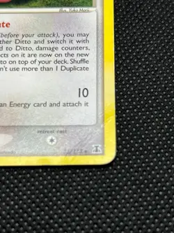 Pokemon Tcg Ditto 35/113 EX Delta Species Non Holo - Image 3