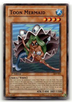 Toon Mermaid SDP-023 1st Edition Common Starter Deck: Pegasus LP - Image 1