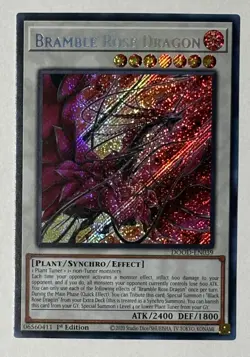 Bramble Rose Dragon DOOD-EN039 Secret Rare 1st Edition Near Mint Yu-Gi-Oh! - Image 1