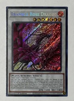 Bramble Rose Dragon DOOD-EN039 Secret Rare 1st Edition Near Mint Yu-Gi-Oh! - Image 3