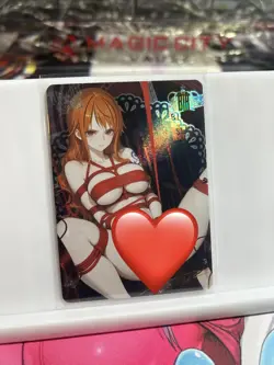 Nami One Piece BIR Card Dream of Desire Anime Waifu CCG - Image 1