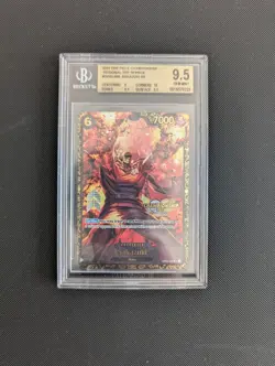 BGS 9.5 Sakazuki Top 16 Regional Championship Promo One Piece Card OP02-099 - Image 1