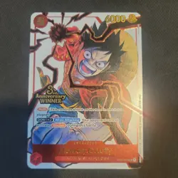 Monkey.D.Luffy - ST01-012 (3rd Anniversary Winner) ST01-012 One Piece Promotion - Image 1