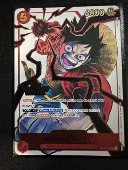 Monkey.D.Luffy - ST01-012 (3rd Anniversary Winner) ST01-012 One Piece Promotion - Image 1