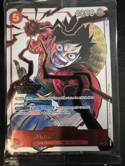 Monkey.D.Luffy - ST01-012 (3rd Anniversary Winner) ST01-012 One Piece Promotion - Image 1