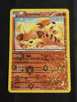 Growlithe RC4/RC25 Legendary Treasures: Radiant collection Uncommon Holo MP - Image 1