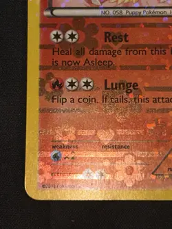 Growlithe RC4/RC25 Legendary Treasures: Radiant collection Uncommon Holo MP - Image 3
