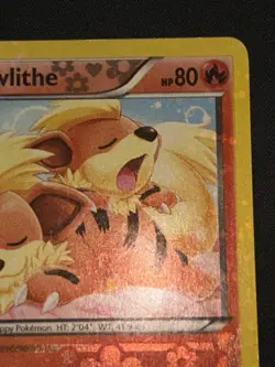 Growlithe RC4/RC25 Legendary Treasures: Radiant collection Uncommon Holo MP - Image 5