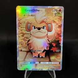 Growlithe - Holo Fan Card Pokemon TCG Pocket Art | Mega Rising - Image 1