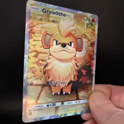 Growlithe - Holo Fan Card Pokemon TCG Pocket Art | Mega Rising - Image 5