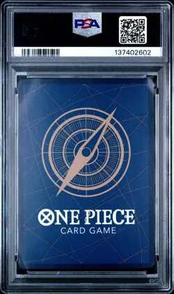 2025 ONE PIECE OP10-118 MONKEY D LUFFY ROYAL BLOOD ALT ART PARALLEL SEC PSA 10 - Image 2
