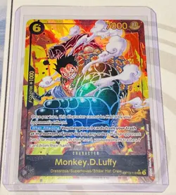 One Piece TCG Monkey.D.Luffy (OP10-118 SEC) Alt Art Parallel Royal Blood English - Image 2