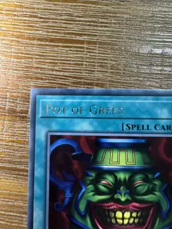 Yu-Gi-Oh- Pot of Greed LOB-EN119 Rare- NM - Image 2