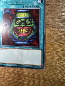 Yu-Gi-Oh- Pot of Greed LOB-EN119 Rare- NM - Image 5