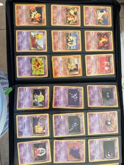 Vintage Pokemon WOTC Lot - Base Charizard Ancient Mew 25+ Holos 300+ Cards - Image 5