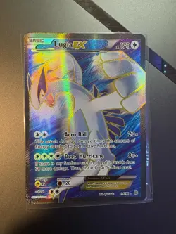 Pokemon TCG Lugia-EX Holo Full Art Ultra Rare Card Ancient Origins 94/98 LP - Image 1