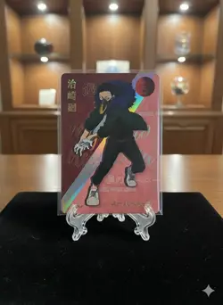 Overhaul SR-004 My Hero Academia Metal Card - Rare Kai Chisaki Villain SR Foil - Image 1