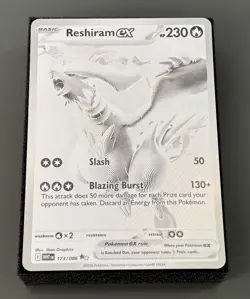 Pokemon TCG Reshiram EX White Flare Mint! Card 173/086 - Image 2