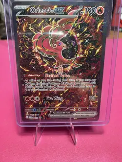 2025 Pokemon Phantasmal Flames Promo Card 024 Oricorio EX from Charizard -NM - Image 1