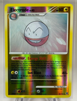 Pokemon - Electrode Reverse Holo - 26/132 - DP Secret Wonders Card - LP - Image 1