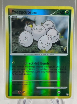 Pokemon Card D&P Mysterious Treasures Reverse Holo Exeggcute 82/123. - Image 1
