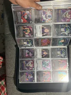 Dragon Ball Fusion World Soft Leather Binder 300+ Cards Massive Lot Limited Lot! - Image 3