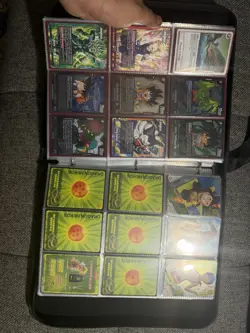 Dragon Ball Fusion World Soft Leather Binder 300+ Cards Massive Lot Limited Lot! - Image 4