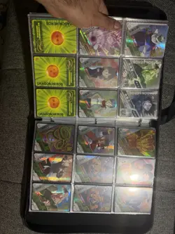 Dragon Ball Fusion World Soft Leather Binder 300+ Cards Massive Lot Limited Lot! - Image 5
