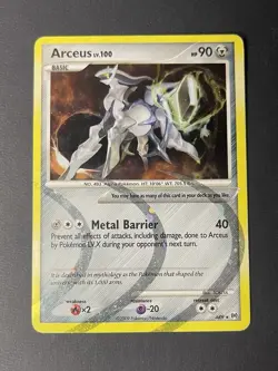 Pokemon - Arceus Lv. 100 AR9 Platinum Holo Rare - HP - Image 2