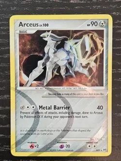 Pokemon TCG Arceus AR9 Holo Foil Rare Metal Type - Image 1