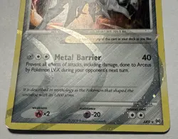Arceus AR9 LV 100 Platinum Arceus Holo Rare Pokemon Card Moderate Play - Image 2
