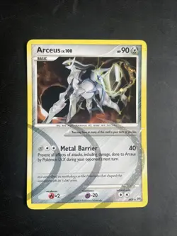 Pokemon TCG: Rare Arceus Lv100 Holo Card (Pokemon Arceus - AR9) NM+ - Image 1