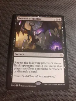 Torment of Hailfire ~ Hour of Devastation [ NearMint ] [ Magic MTG ] - Image 1