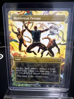 Multiverse Passage #206 Non-Foil - Borderless - SPM Spider-Man MTG English - NM - Image 1