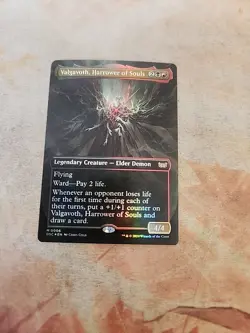 Valgavoth, Harrower Of Souls Borderless Foil Commander Duskmourn House Of Horror - Image 1