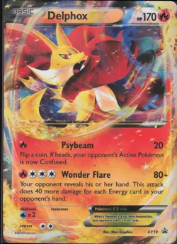Pokemon TCG - Delphox EX - XY19 - XY Promos (PR) - Image 1