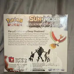 Pokemon Sun & Moon Burning Shadows Booster Box Ho-Oh Necrozma 2017 English - Image 2