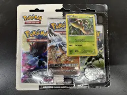 Pokemon - Black and White - Base - 3 Pack Blister - Snivy - Image 1