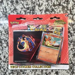 Pokemon Mega Evolution-Ascended Heroes Booster Promo Pack Charmander Charizard - Image 1